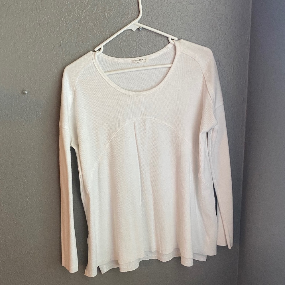 White Miss Love long sleeve